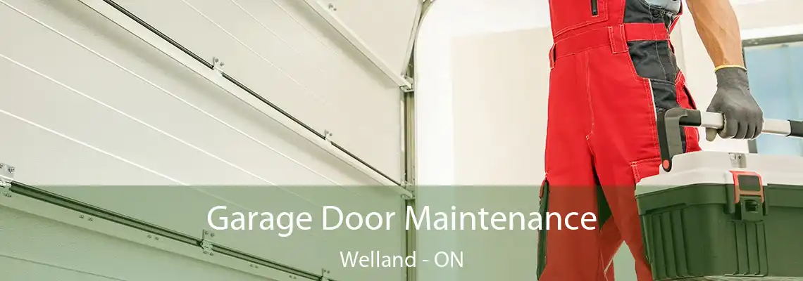 Garage Door Maintenance Welland - ON