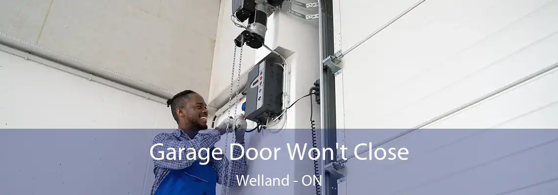 Garage Door Won't Close Welland - ON