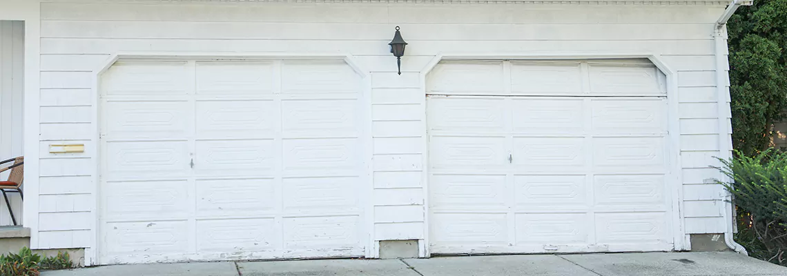 Roller Garage Door Dropped Down Replacement in Welland, ON